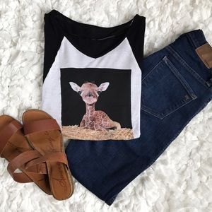 Eric + Lani Giraffe Tee